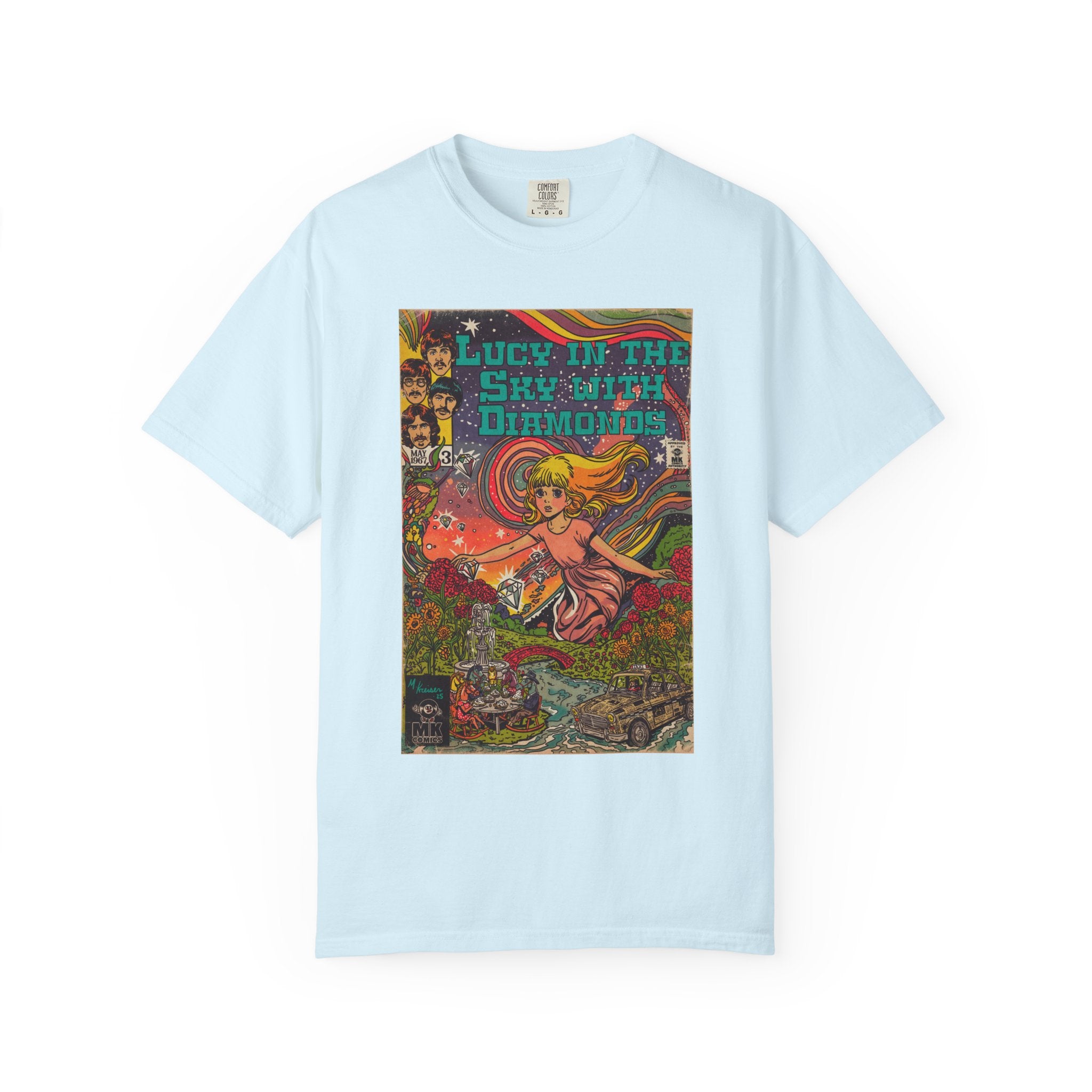 Lucy in the Sky with Diamonds - Unisex Comfort Colors T-shirt