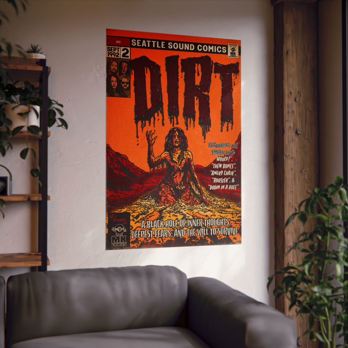 Dirt - Matte Vertical Posters