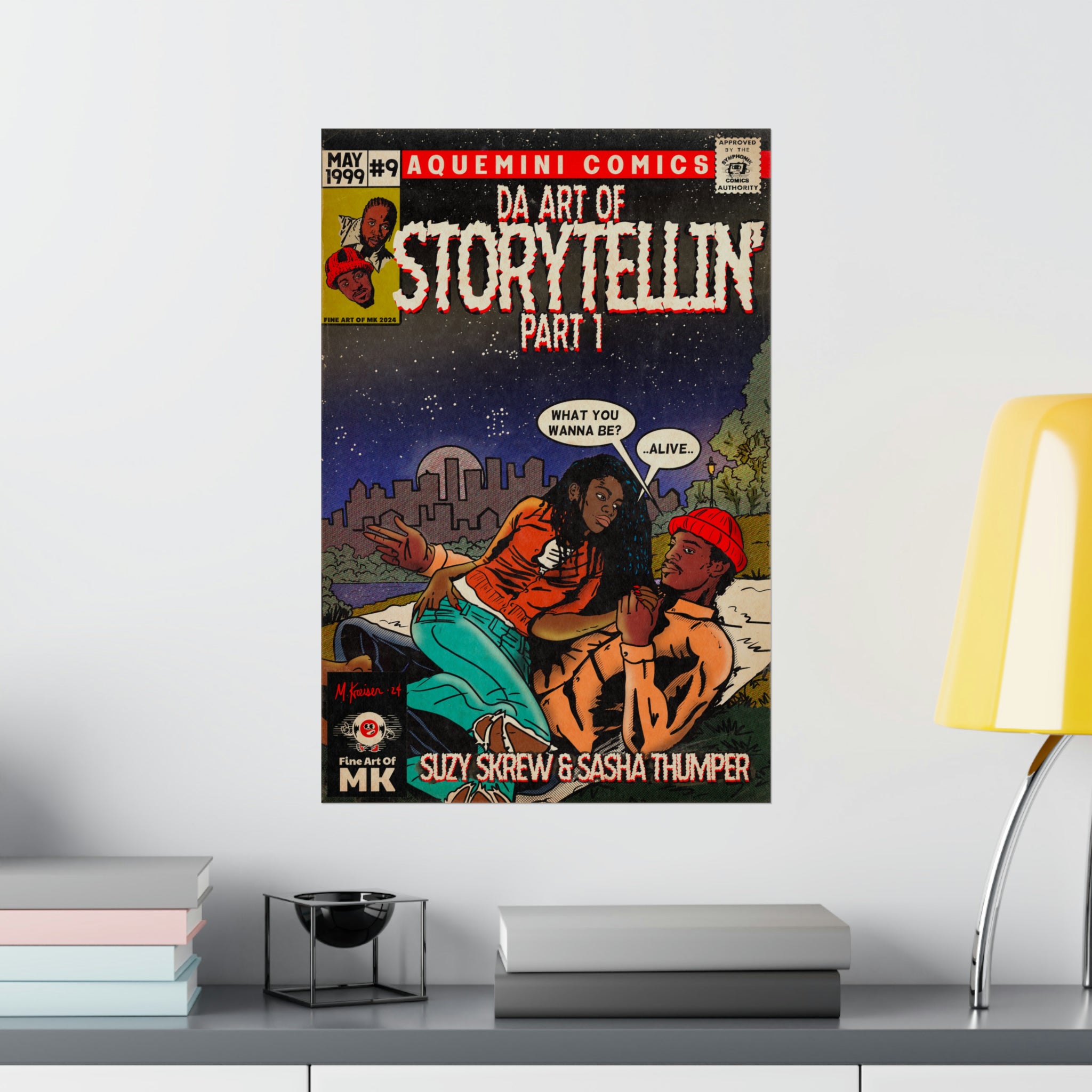 Da Art of Storytellin’ Part 1 - Matte Vertical Poster