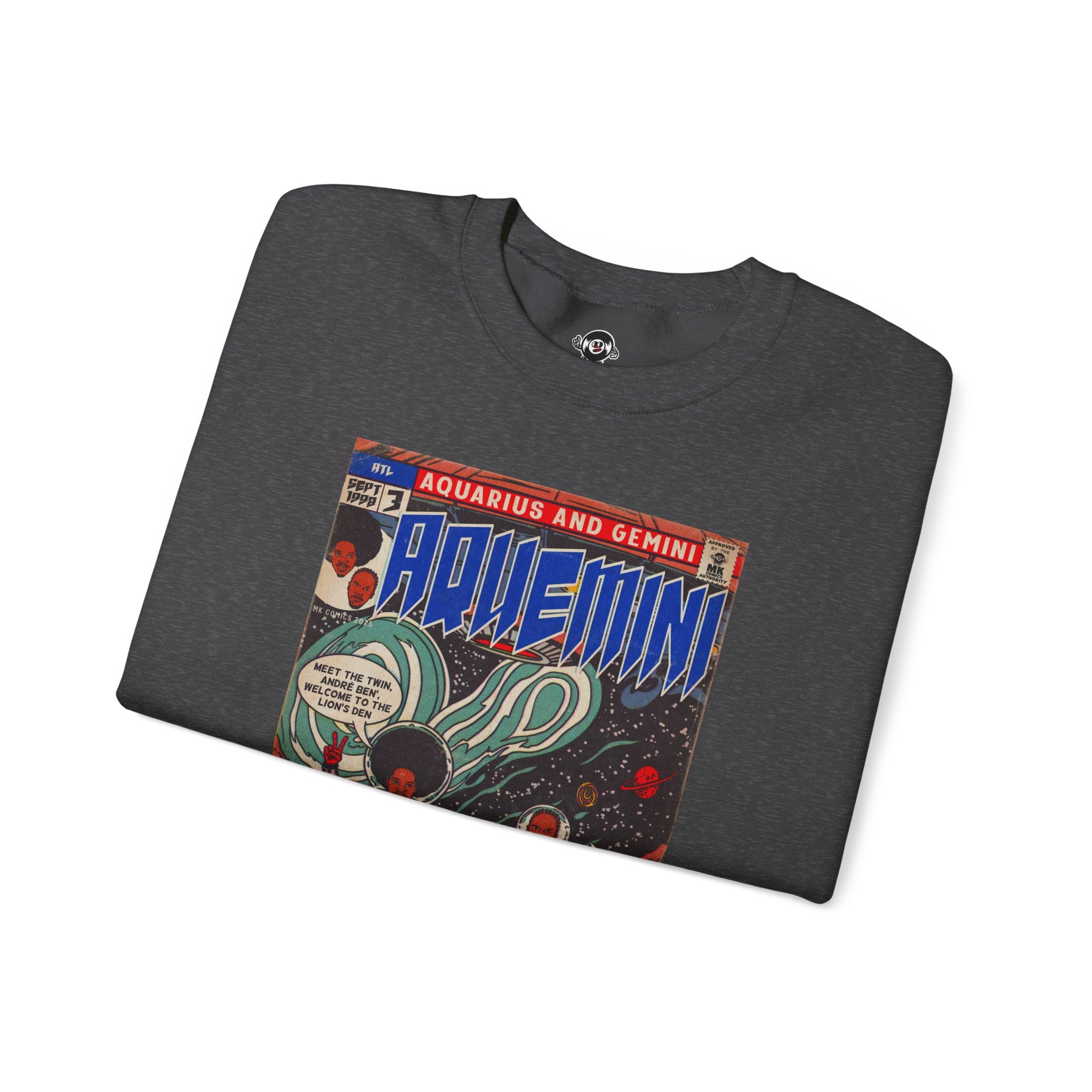 Aquemini - Comic Book Art - Unisex Heavy Blend™ Crewneck Sweatshirt