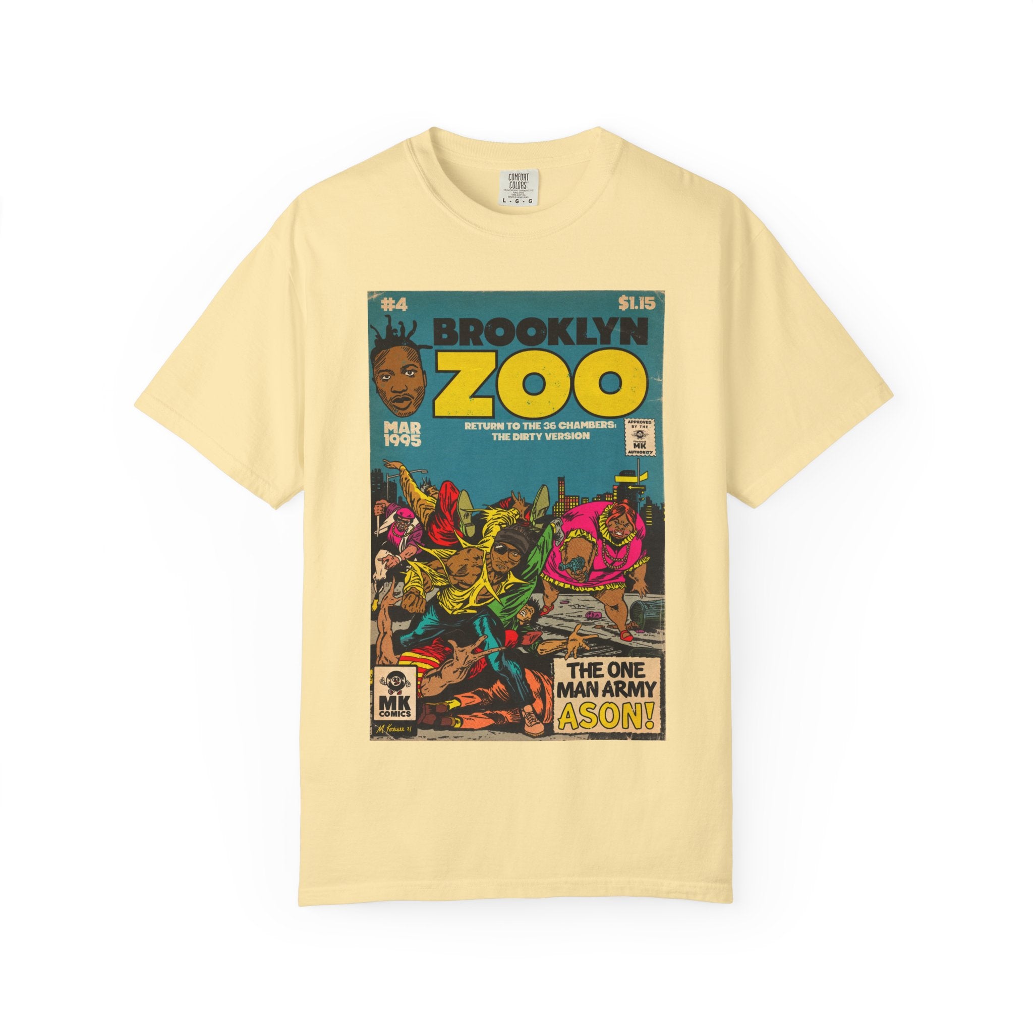 Brooklyn Zoo - Unisex Comfort Colors T-shirt