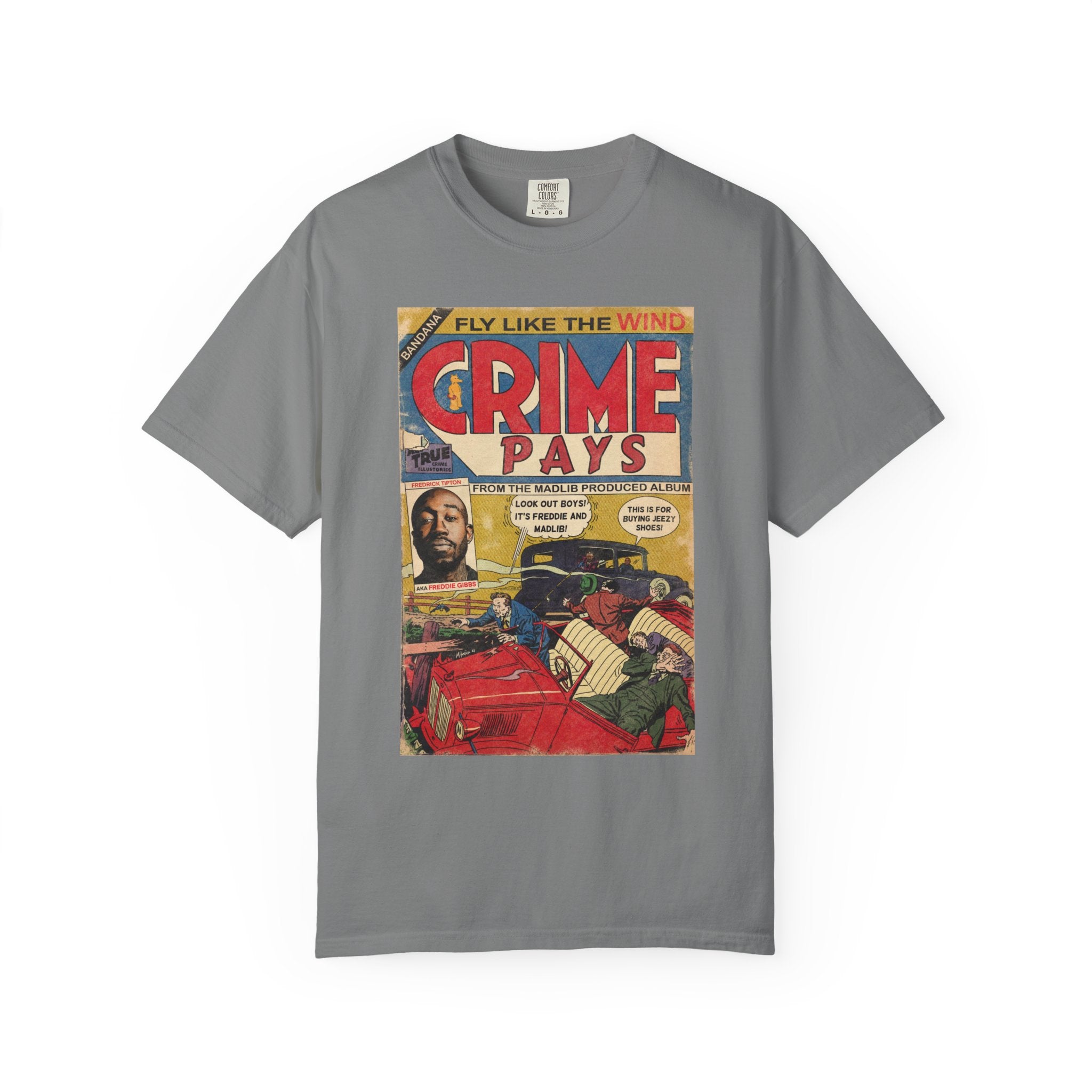 Crime Pays - Unisex Comfort Colors T-shirt