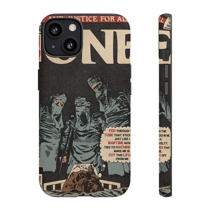 Metallica- One - Johnny Got His Gun Comic Book Art - Tough Phone Cases