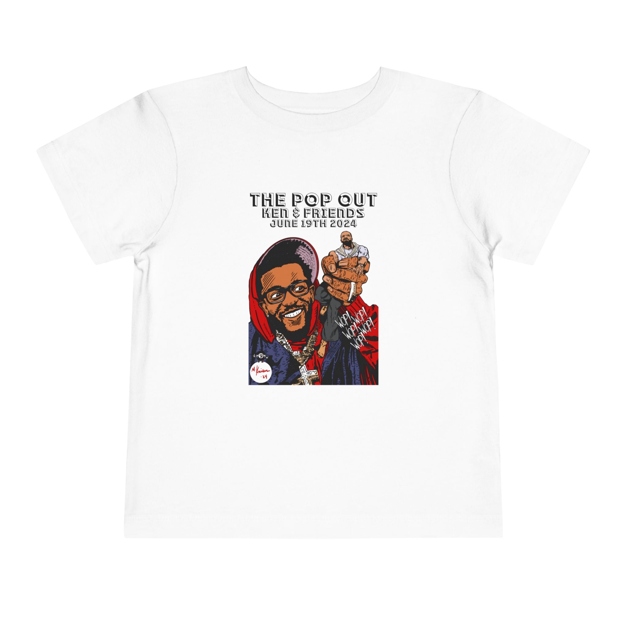 The Pop Out - Toddler Short Sleeve Tee