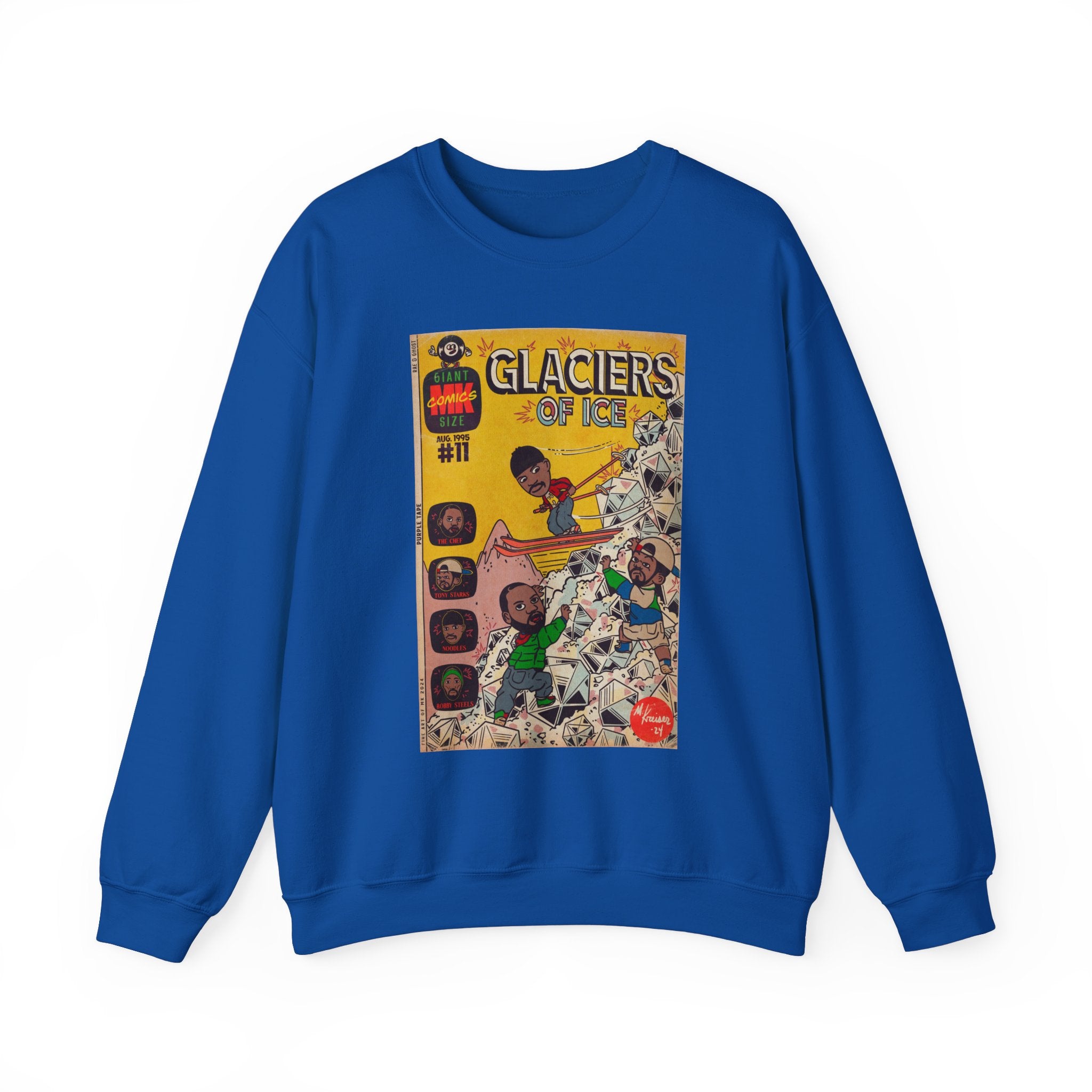 Glaciers of Ice - Unisex Heavy Blend™ Crewneck Sweatshirt