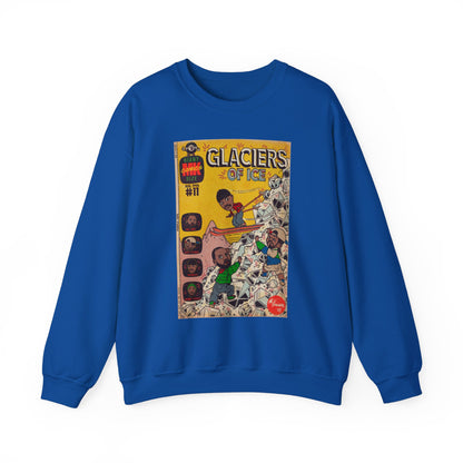 Rae, Ghost, Masta - Glaciers of Ice - Unisex Heavy Blend™ Crewneck Sweatshirt