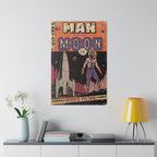 Man On The Moon - Matte Canvas, Stretched, 0.75"