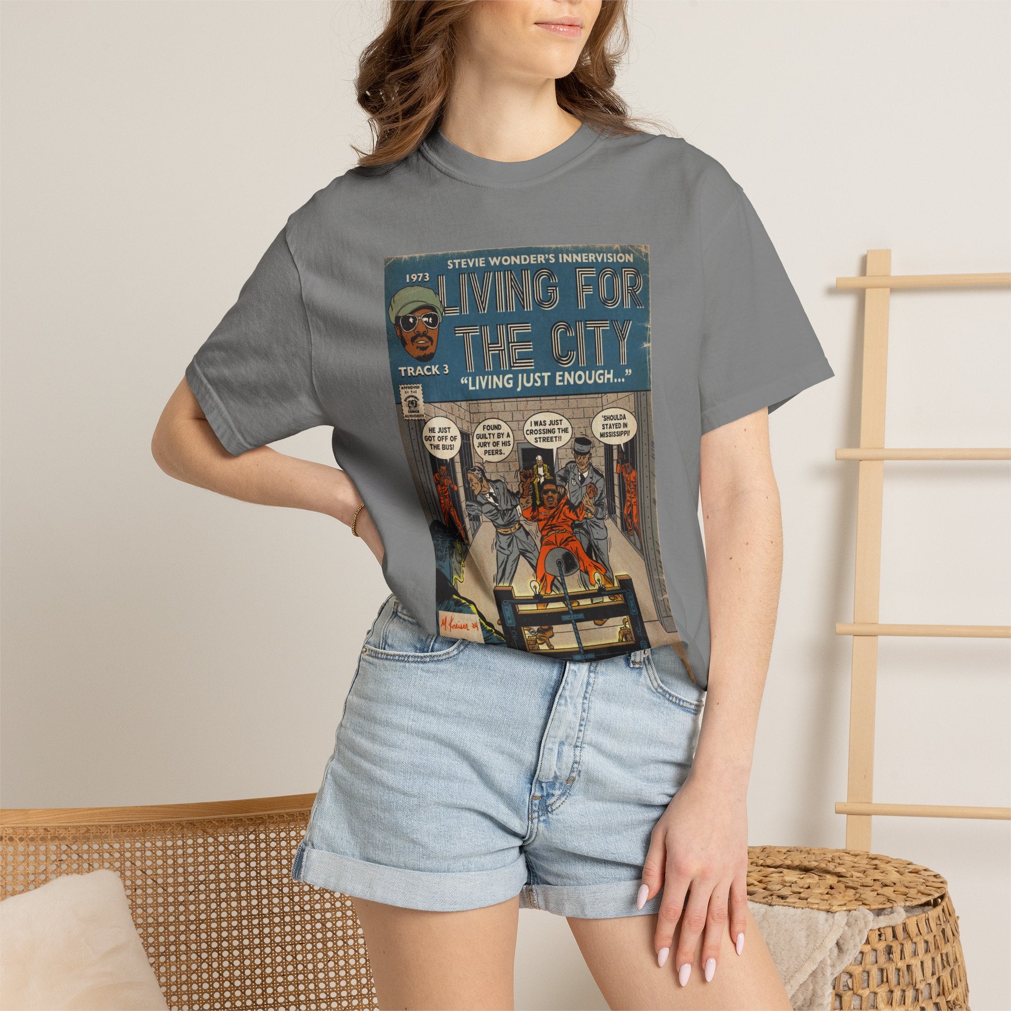 Living For The City - Unisex Comfort Colors T-shirt