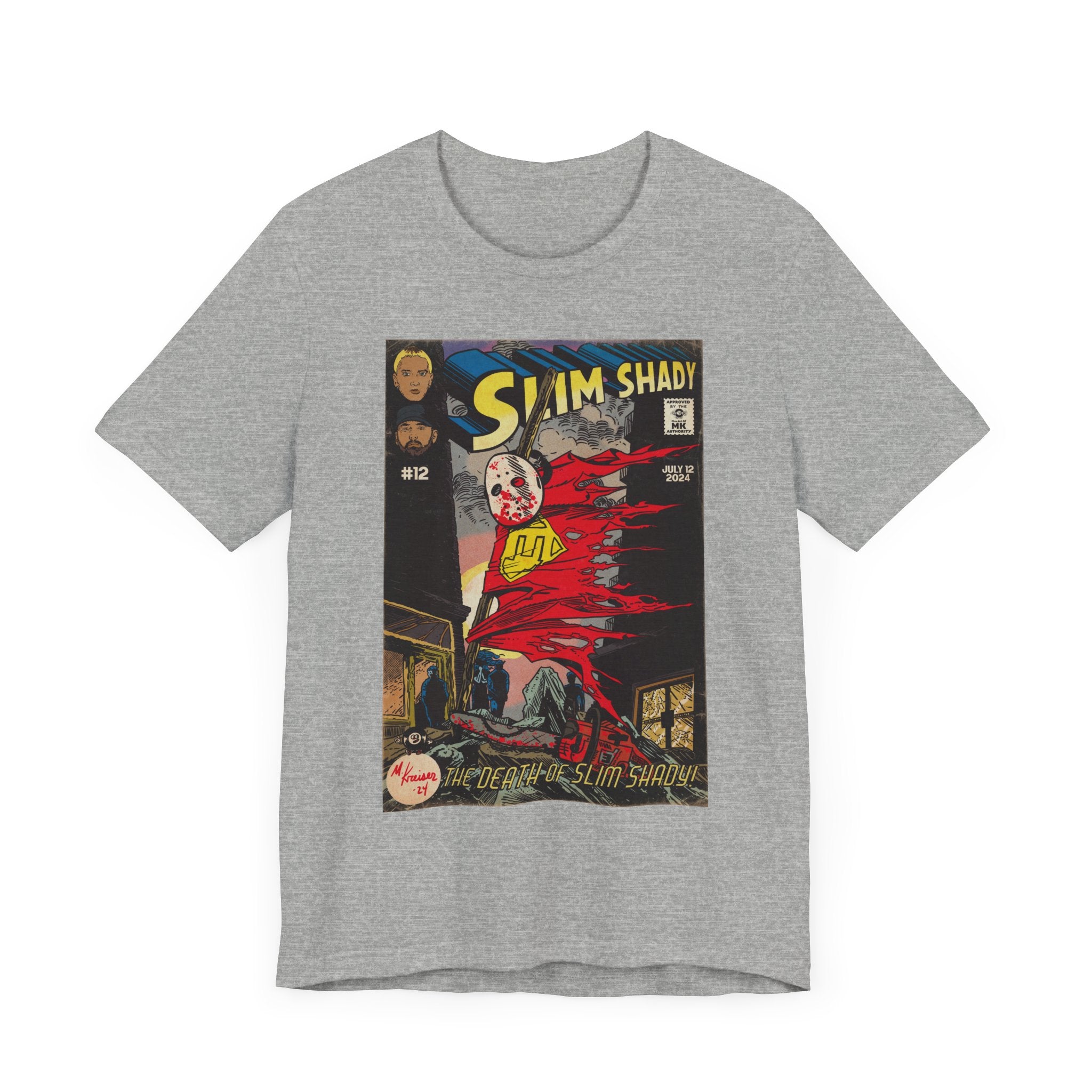 Death of Slim Shady - Unisex Jersey Short Sleeve Tee