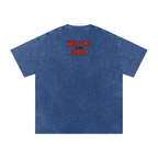 Welcome to the Jungle - Snow Washed Oversized Cotton T-Shirt