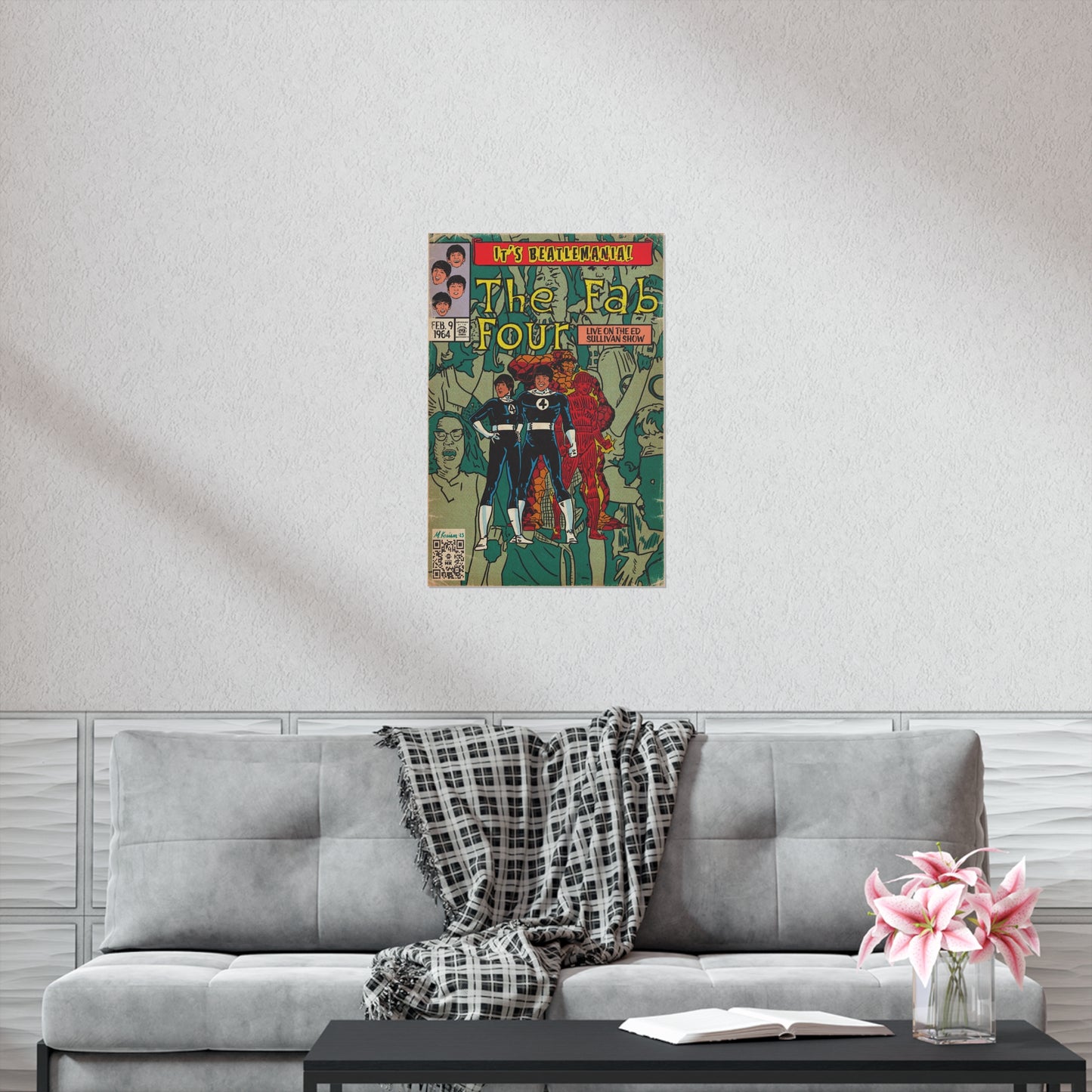 The Beatles - Beatlemania - Premium Matte Vertical Posters