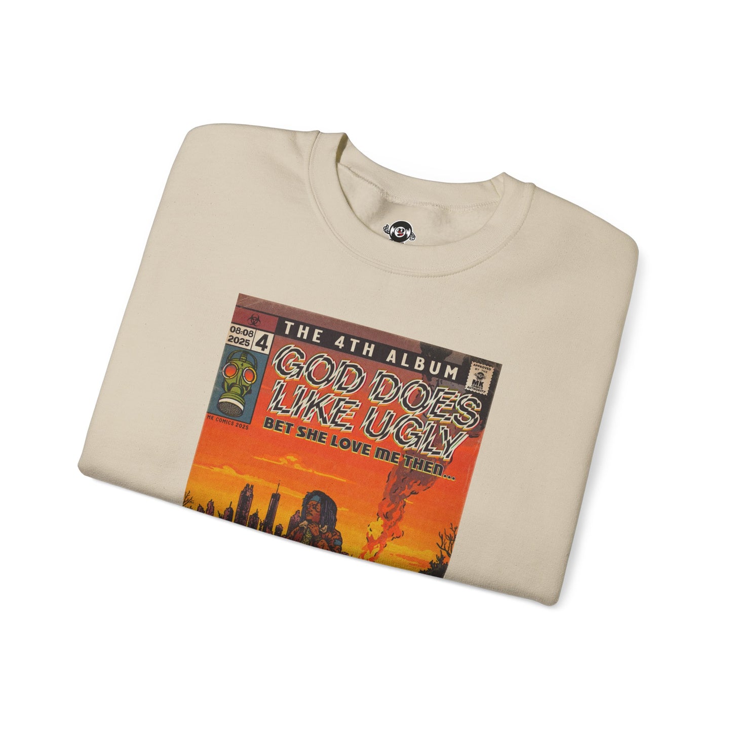 God Does Like Ugly - Unisex Heavy Blend™ Crewneck Sweatshirt