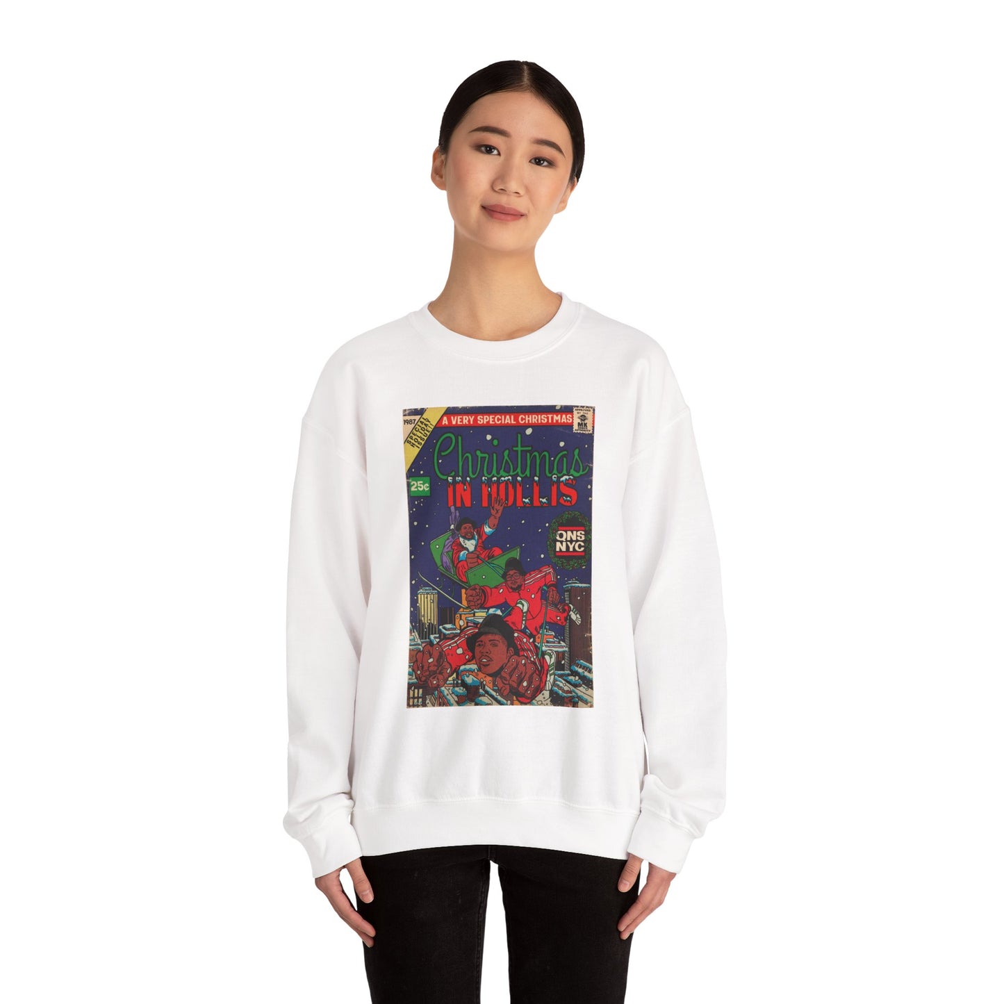 Christmas in Hollis - Unisex Heavy Blend™ Crewneck Sweatshirt