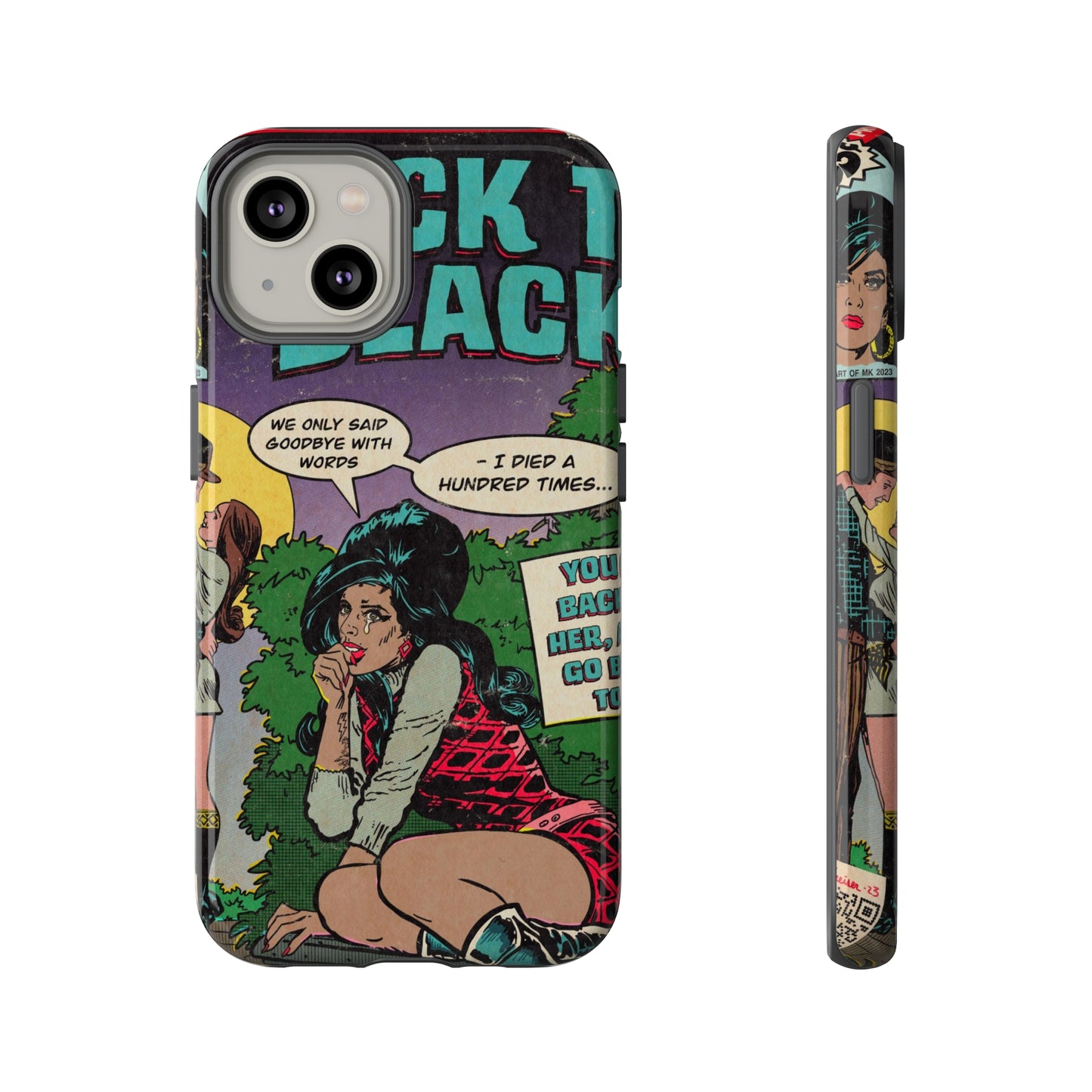 Amy Winehouse - Back to Black - Tough Phone Cases