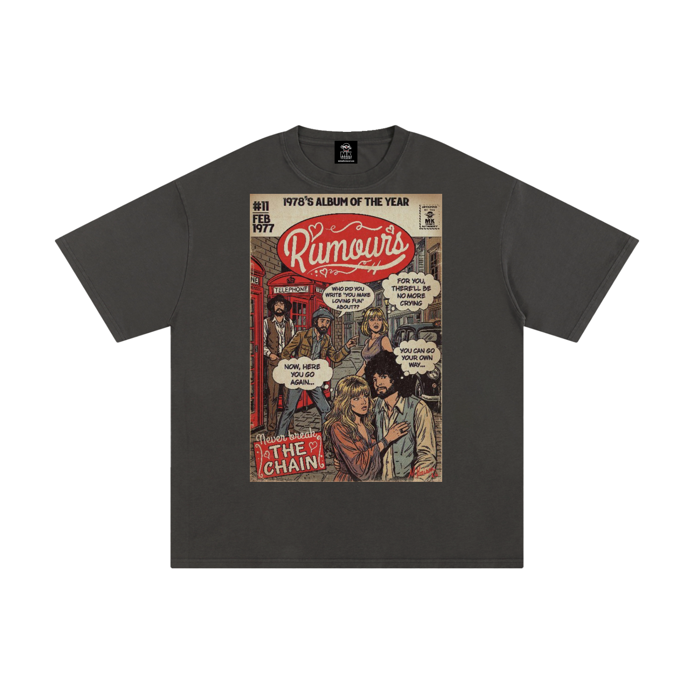 Rumours - Unisex Pure Cotton T-Shirt