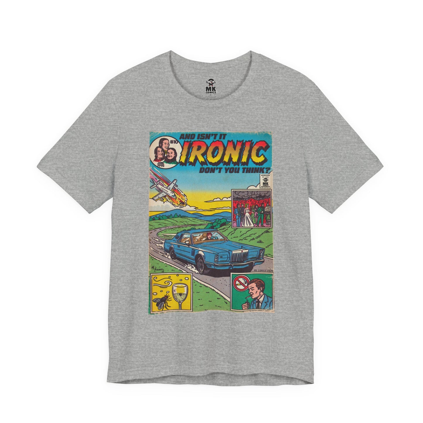Ironic - Unisex Jersey Short Sleeve Tee