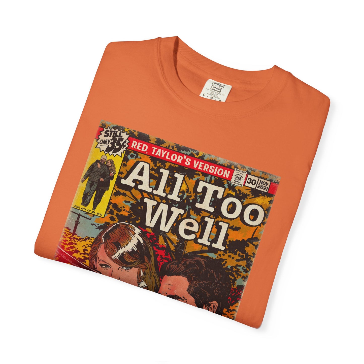 Taylor Swift - All Too Well - Unisex Comfort Colors T-shirt