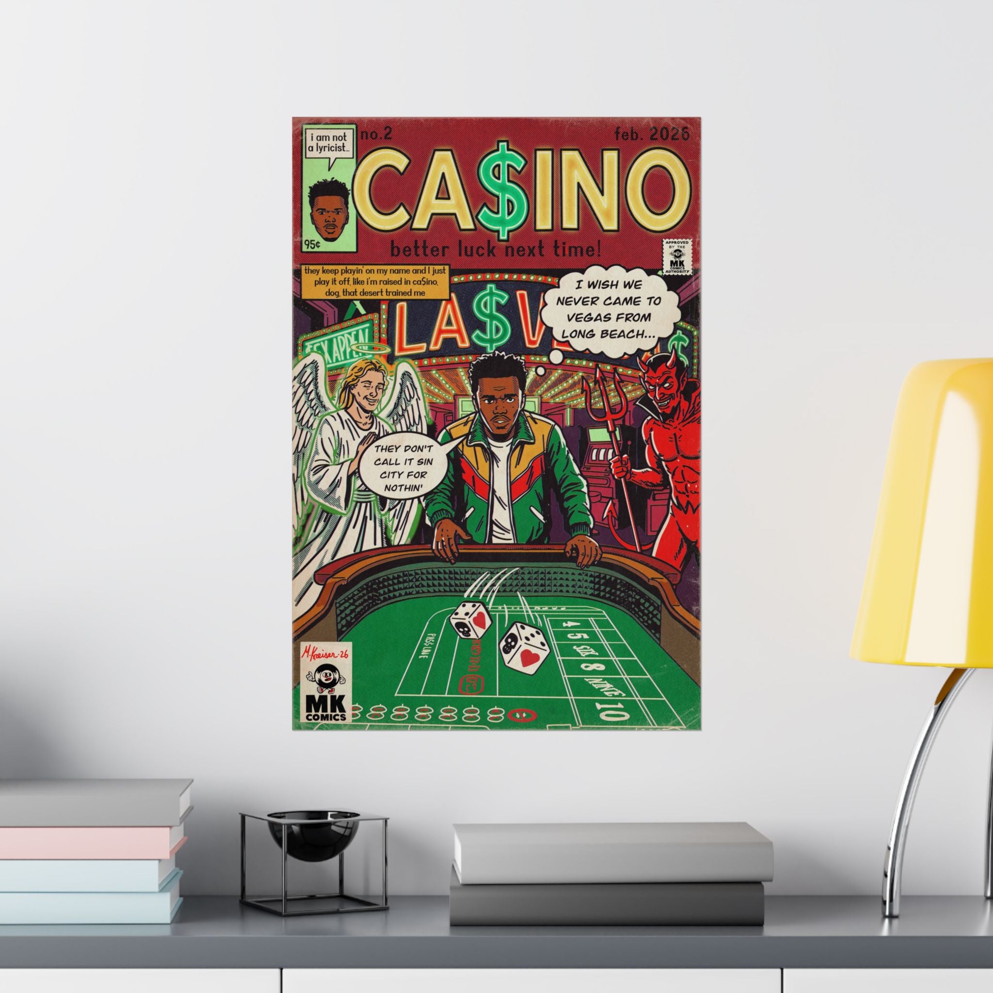 Casino - Matte Vertical Posters