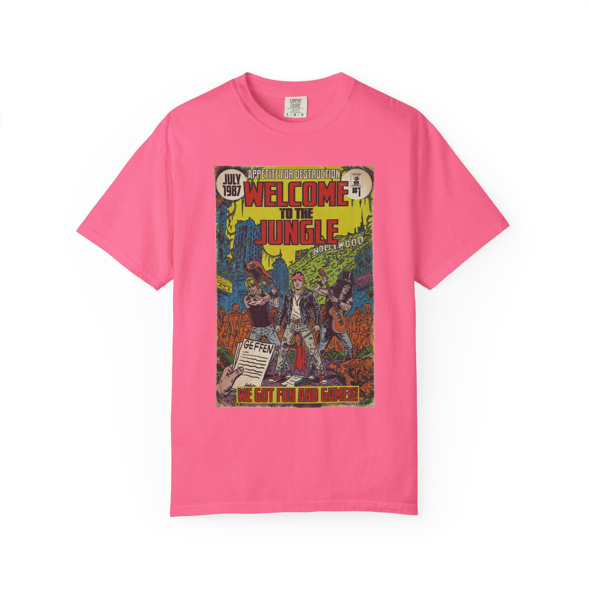 Welcome to the Jungle -Unisex Comfort Colors T-shirt