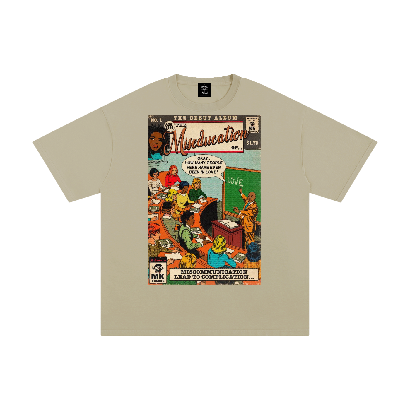 The Miseducation of... - MK Classics - Unisex Pure Cotton T-Shirt