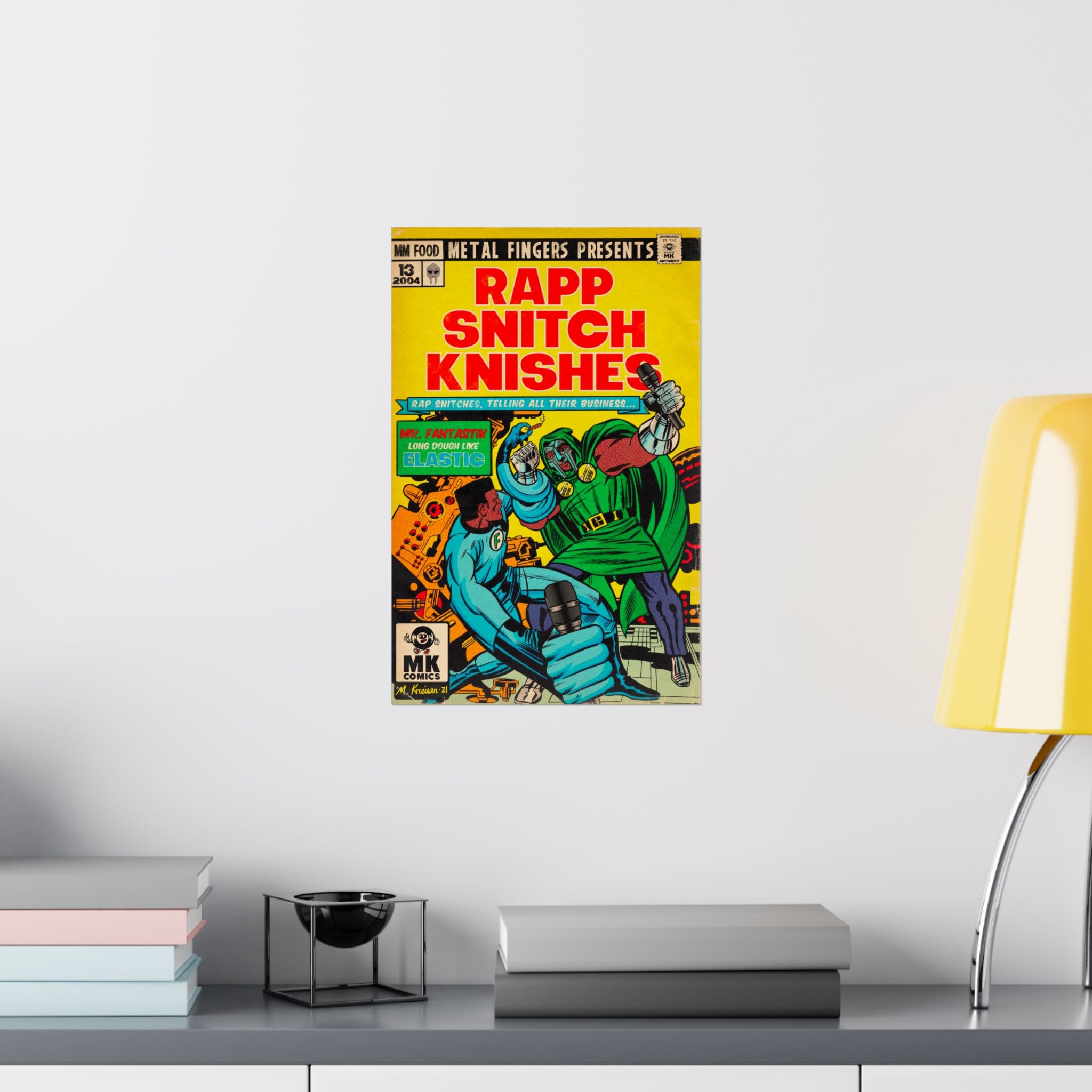 Rapp Snitch Knishes - Vertical Matte Poster