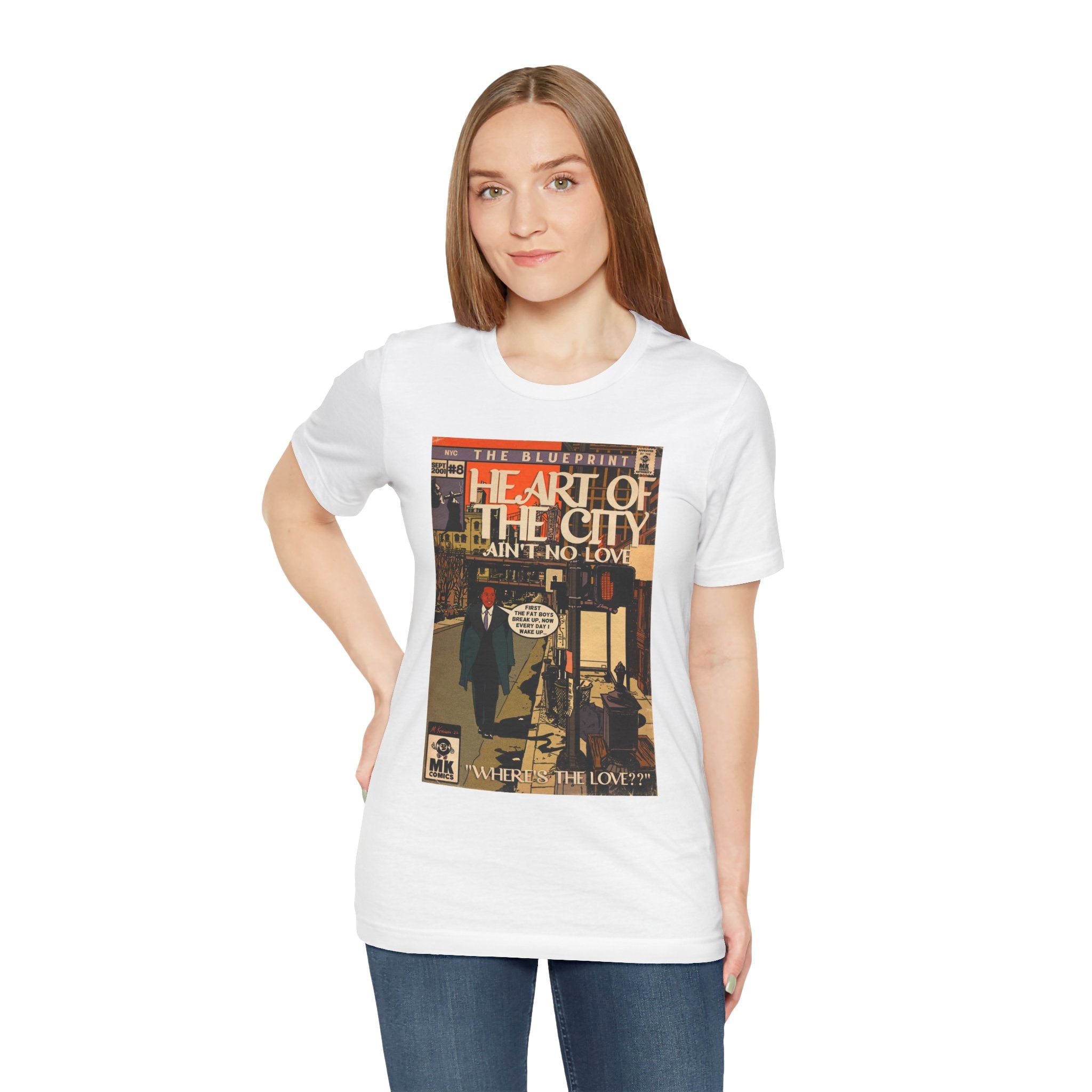 Heart of the City - Unisex Jersey Short Sleeve Tee