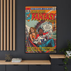 Fantasy Remix - Matte Canvas, Framed (Multi-color)
