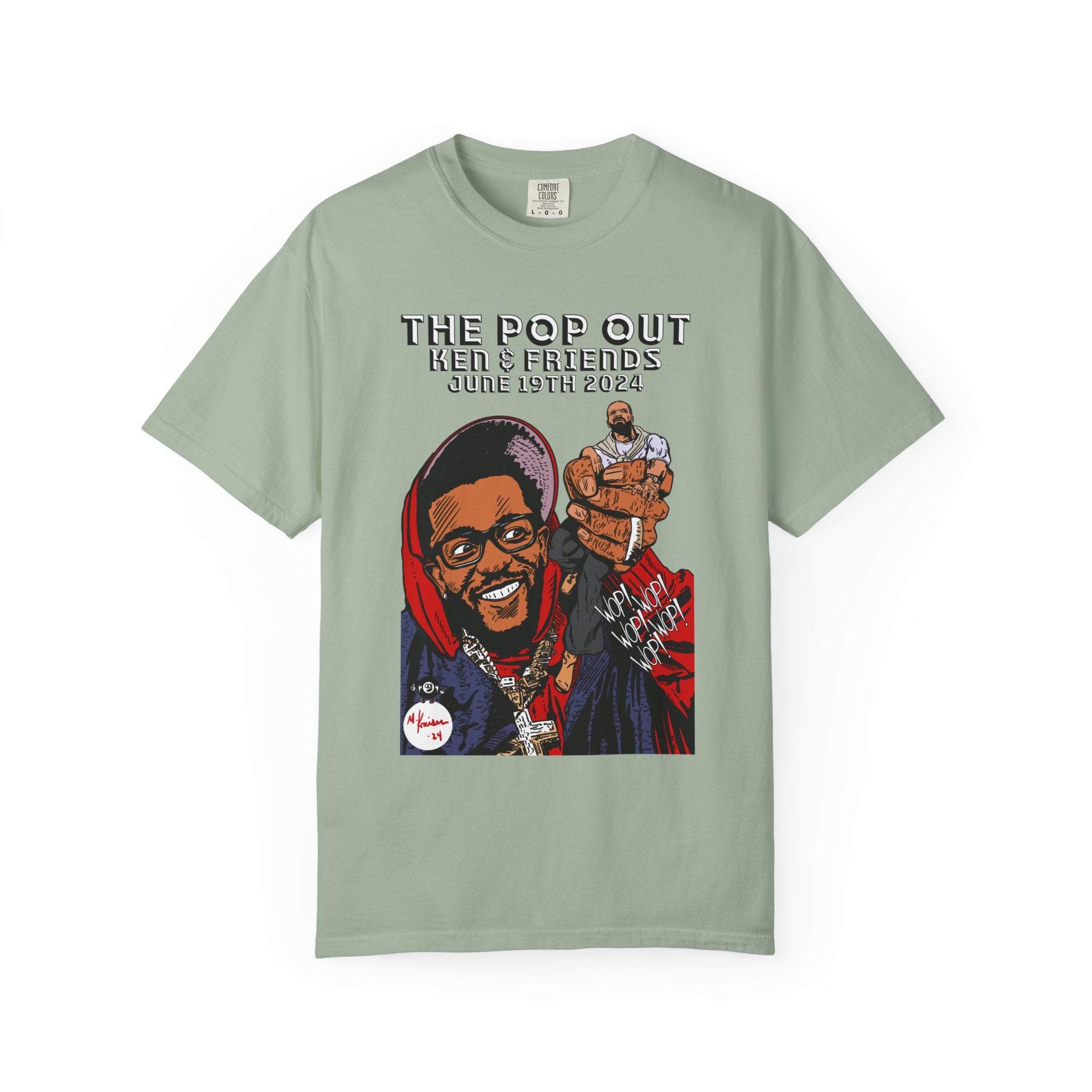 The Pop Out - Unisex Comfort Colors T-shirt
