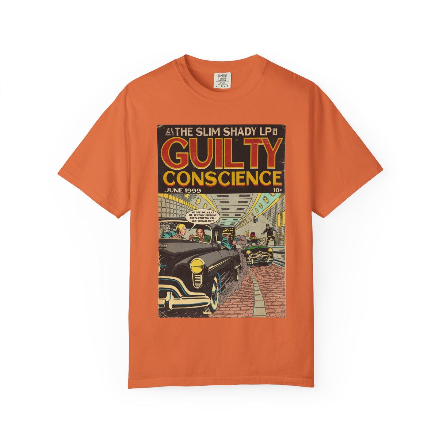 Eminem & Dr. Dre - Guilty Conscience - Unisex Comfort Colors T-shirt