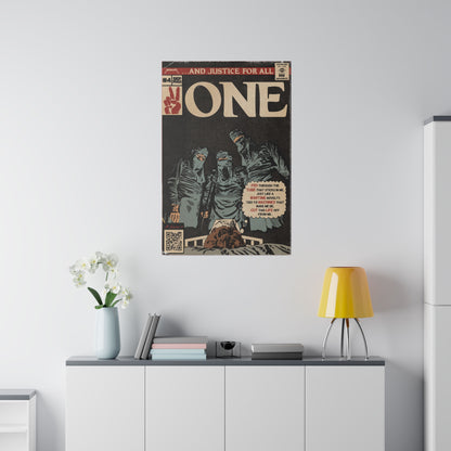 Metallica- One - Matte Canvas, Stretched, 0.75"