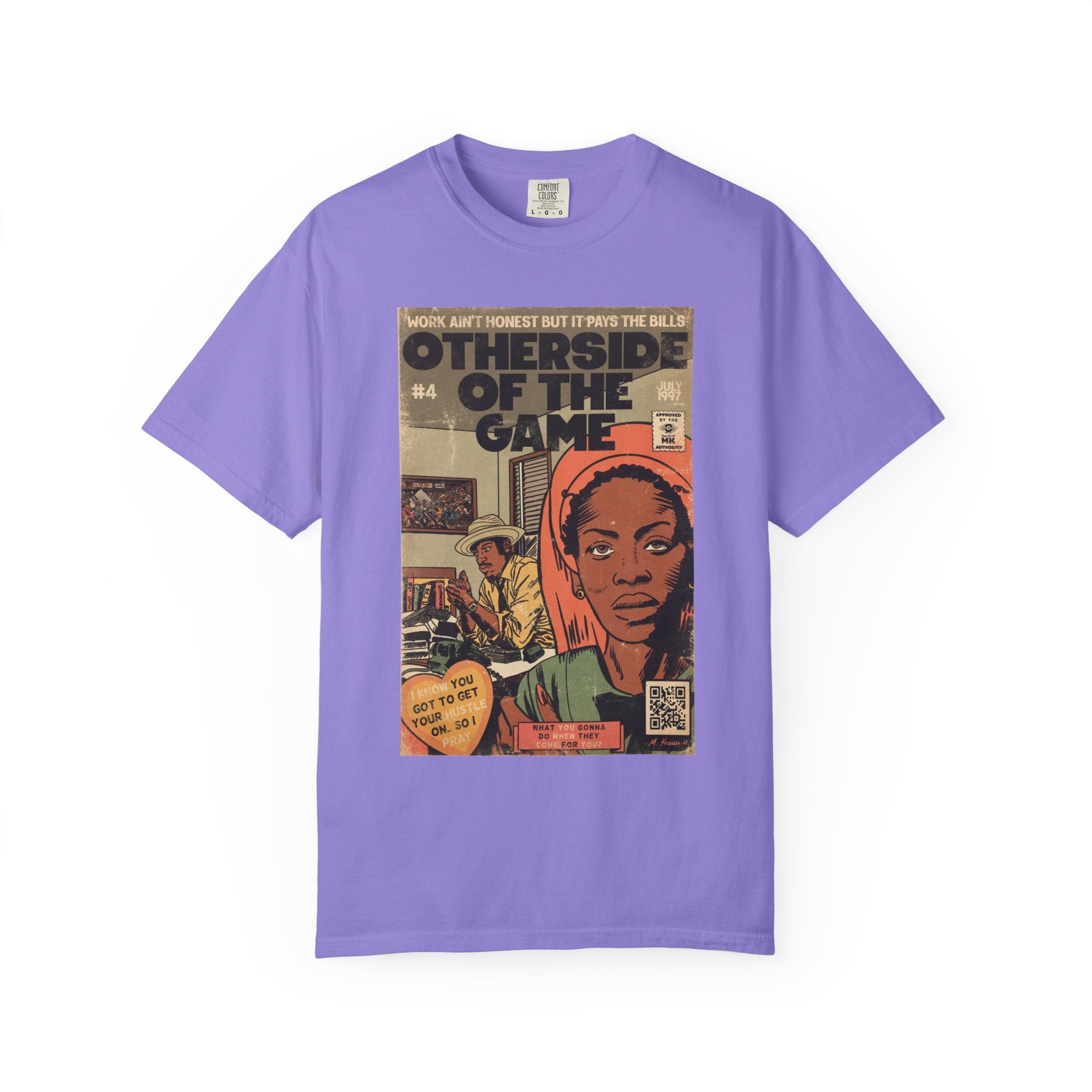 Otherside of the Game - Unisex Garment-Dyed T-shirt