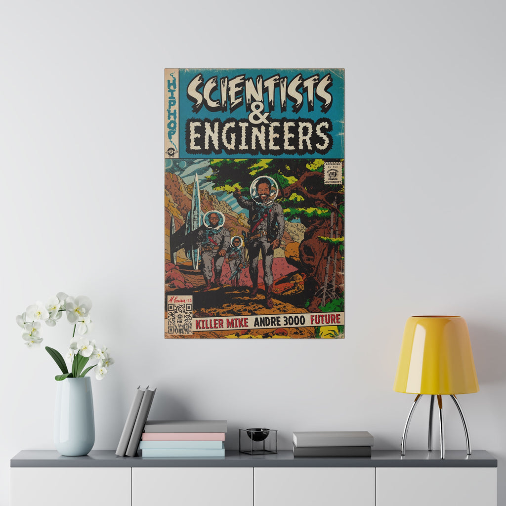 Scientists & Engineers - Matte Canvas, Stretched, 0.75"