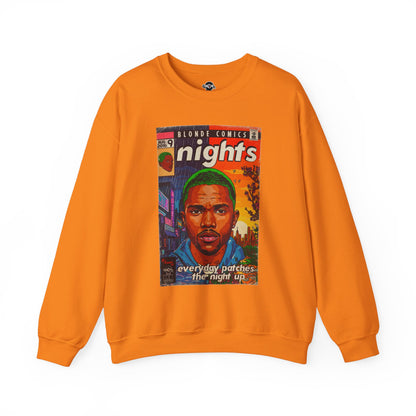 Frank Ocean -Nights - Unisex Heavy Blend™ Crewneck Sweatshirt
