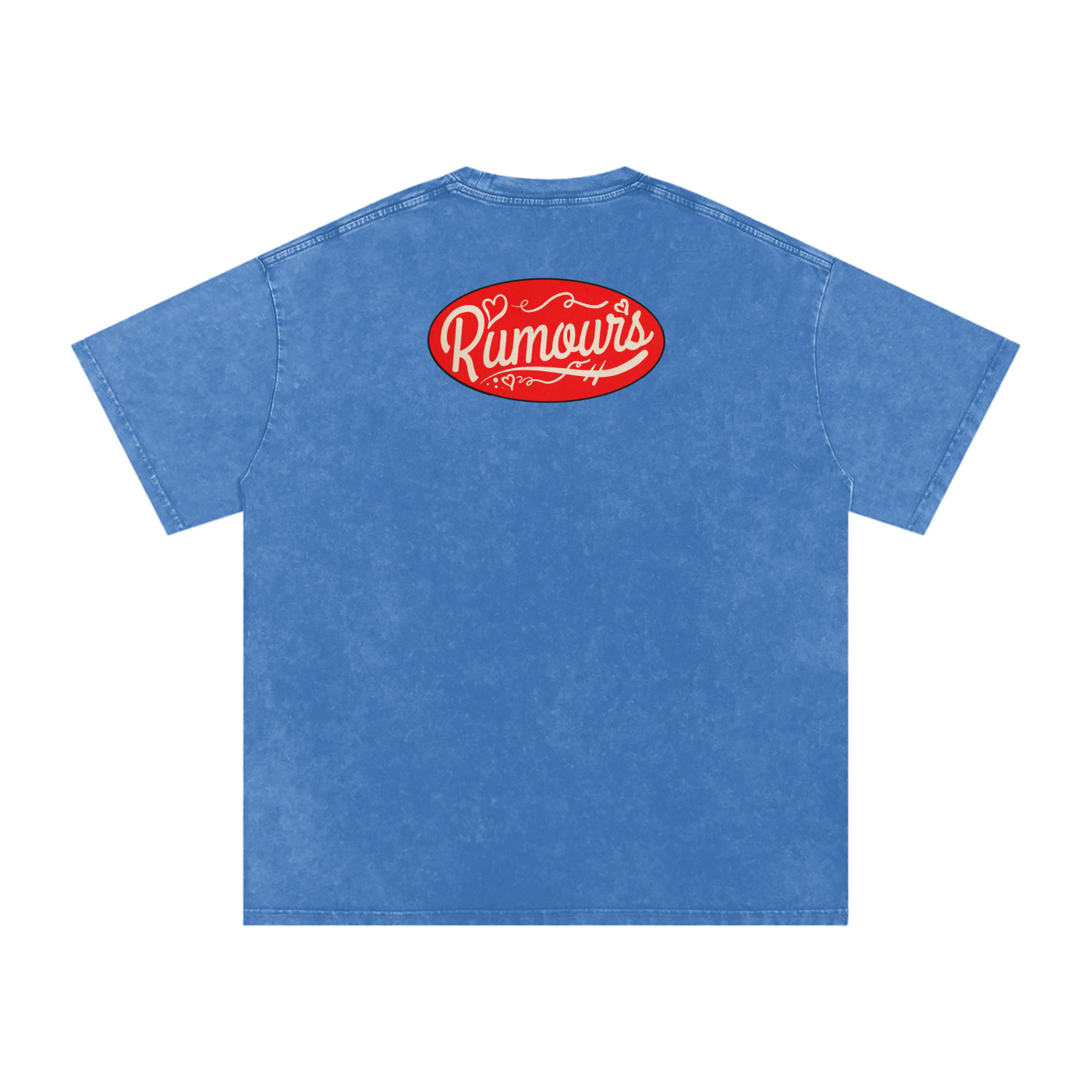 Rumours - Snow Washed Oversized Cotton T-Shirt