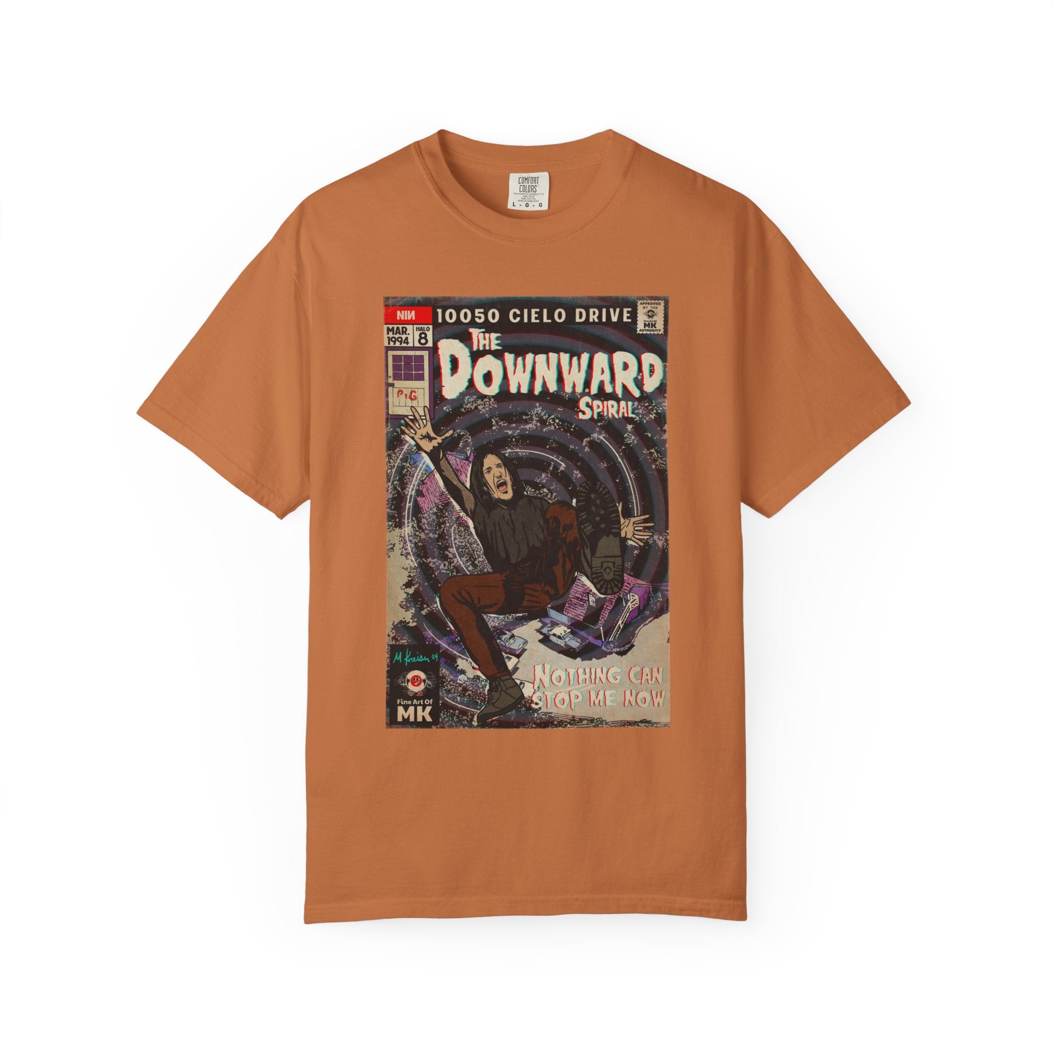 The Downward Spiral - Unisex Comfort Colors T-shirt