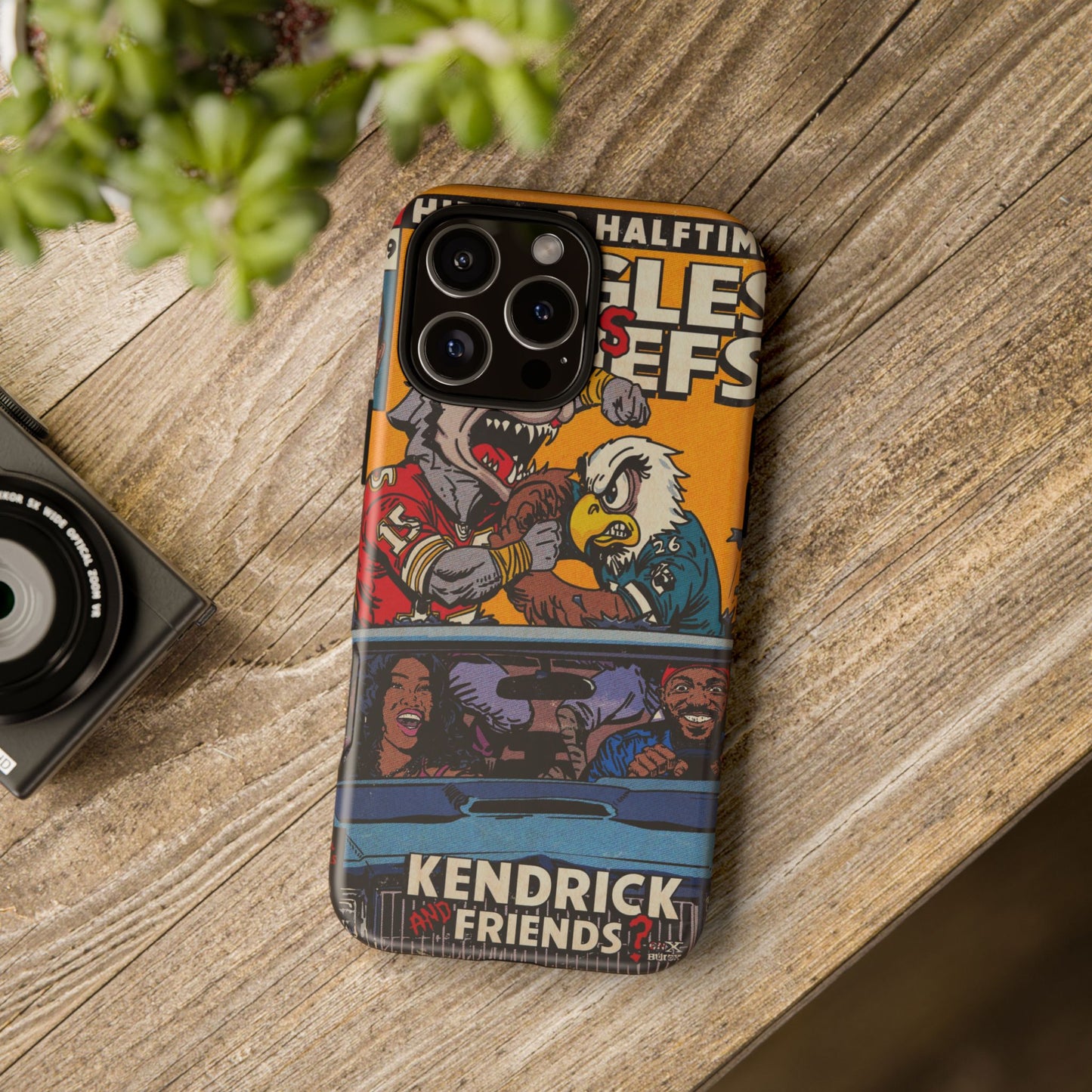 Kendrick & SZA - 2025 Halftime - Eagles vs Chiefs - Tough Phone Cases