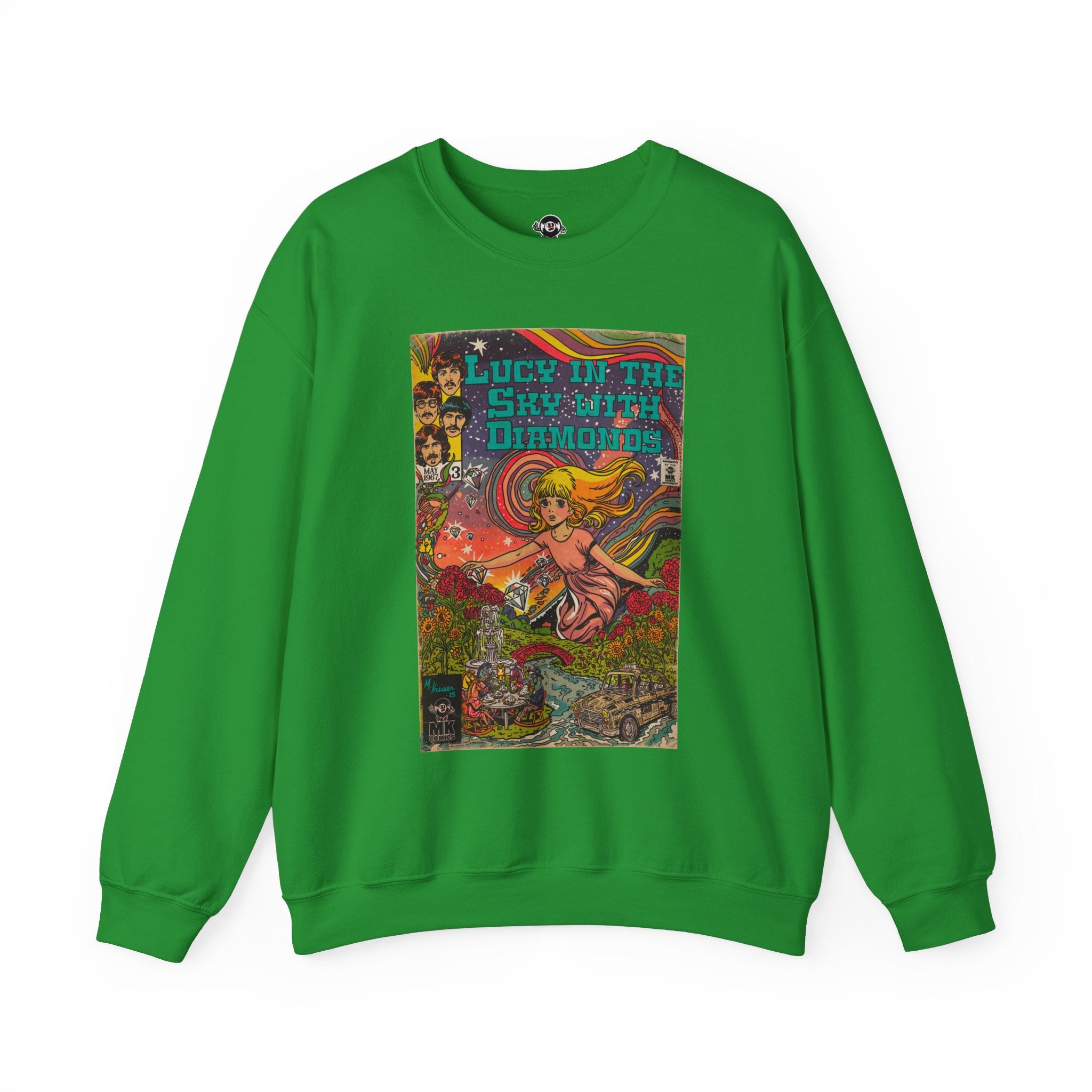 Lucy in the Sky with Diamonds - Unisex Heavy Blend™ Crewneck Sweatshirt