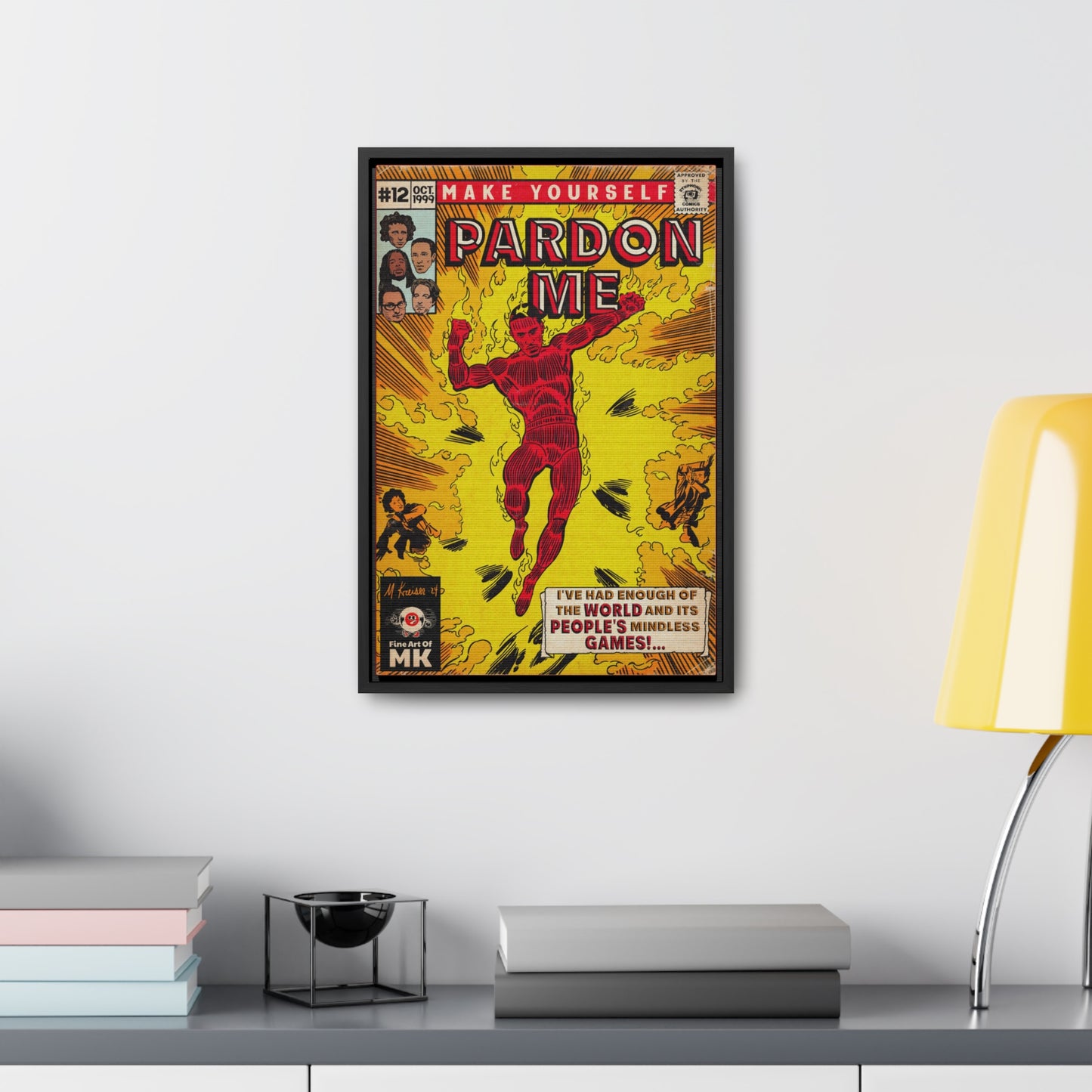 Incubus - Pardon Me - Gallery Canvas Wraps, Vertical Frame