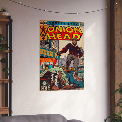 Sean Price - Onion Head - Matte Vertical Posters