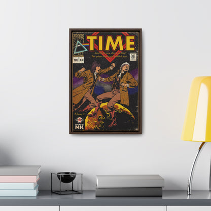 Pink Floyd- Time - Gallery Canvas Wraps, Vertical Frame