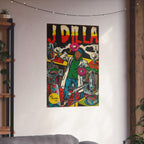 Dilla - Comic Book Art - Matte Vertical Poster