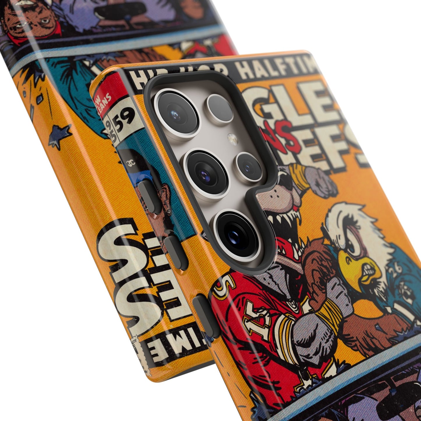Kendrick & SZA - 2025 Halftime - Eagles vs Chiefs - Tough Phone Cases