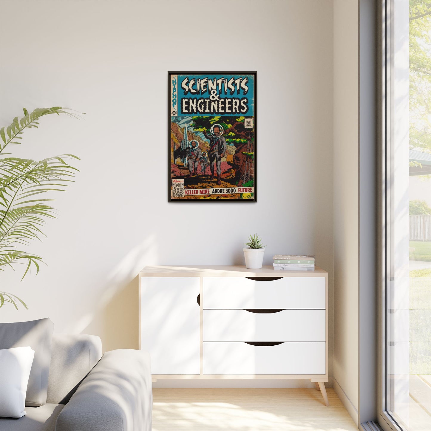 Killer Mike - Scientists & Engineers - Andre 3000 - Future - Gallery Canvas Wraps, Vertical Frame