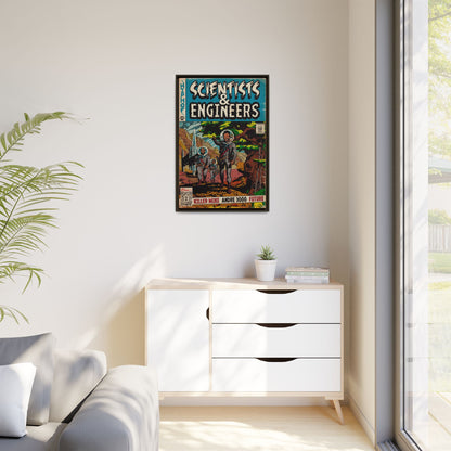 Killer Mike - Scientists & Engineers - Andre 3000 - Future - Gallery Canvas Wraps, Vertical Frame