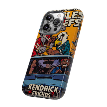 Kendrick & SZA - 2025 Halftime - Eagles vs Chiefs - Tough Phone Cases
