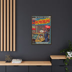 99 Problems - Matte Canvas, Framed (Multi-color)