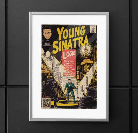 Logic - Young Sinatra - Vertical Matte Poster