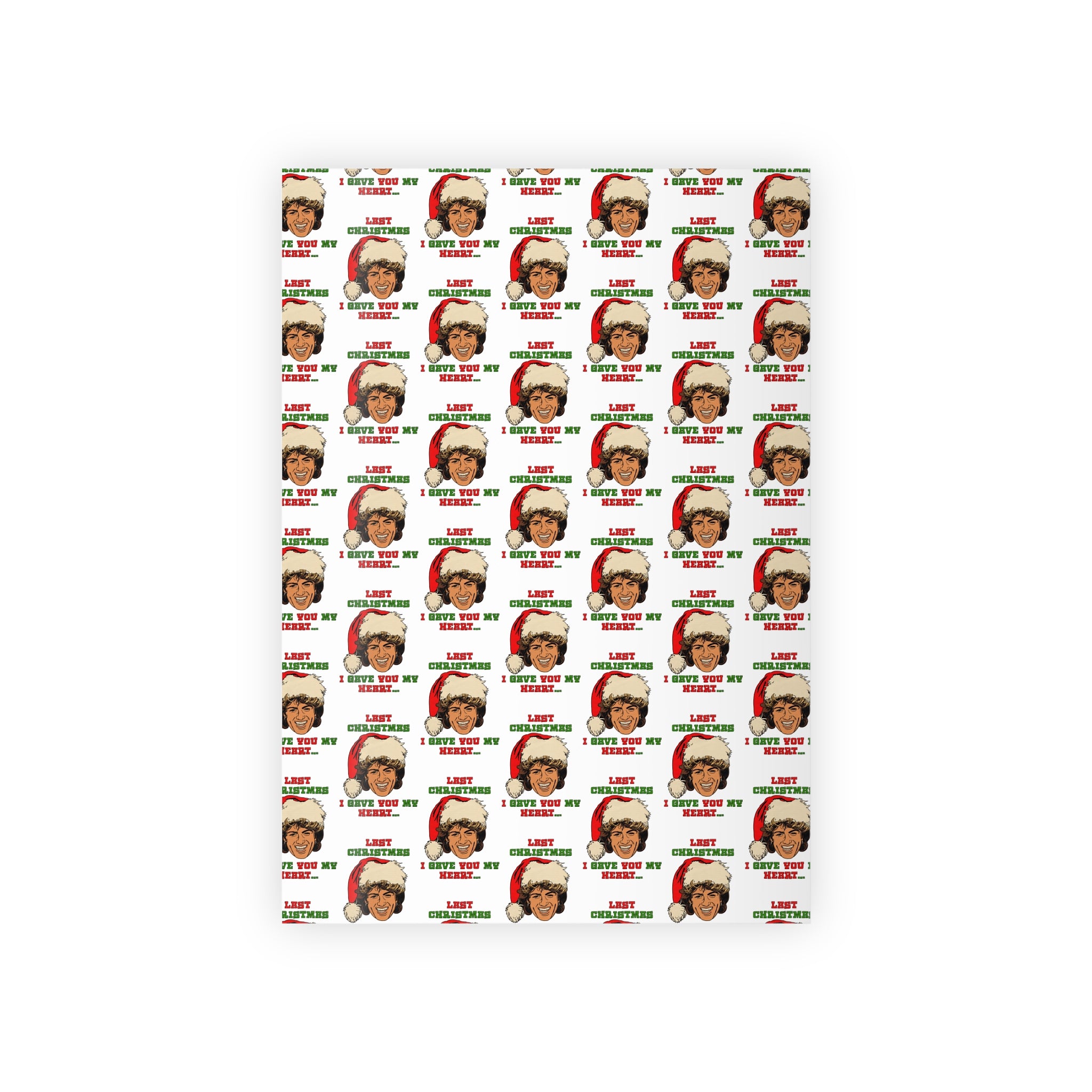 Last Christmas I Gave you my Heart - Gift Wrapping Paper Rolls, 1pc ...