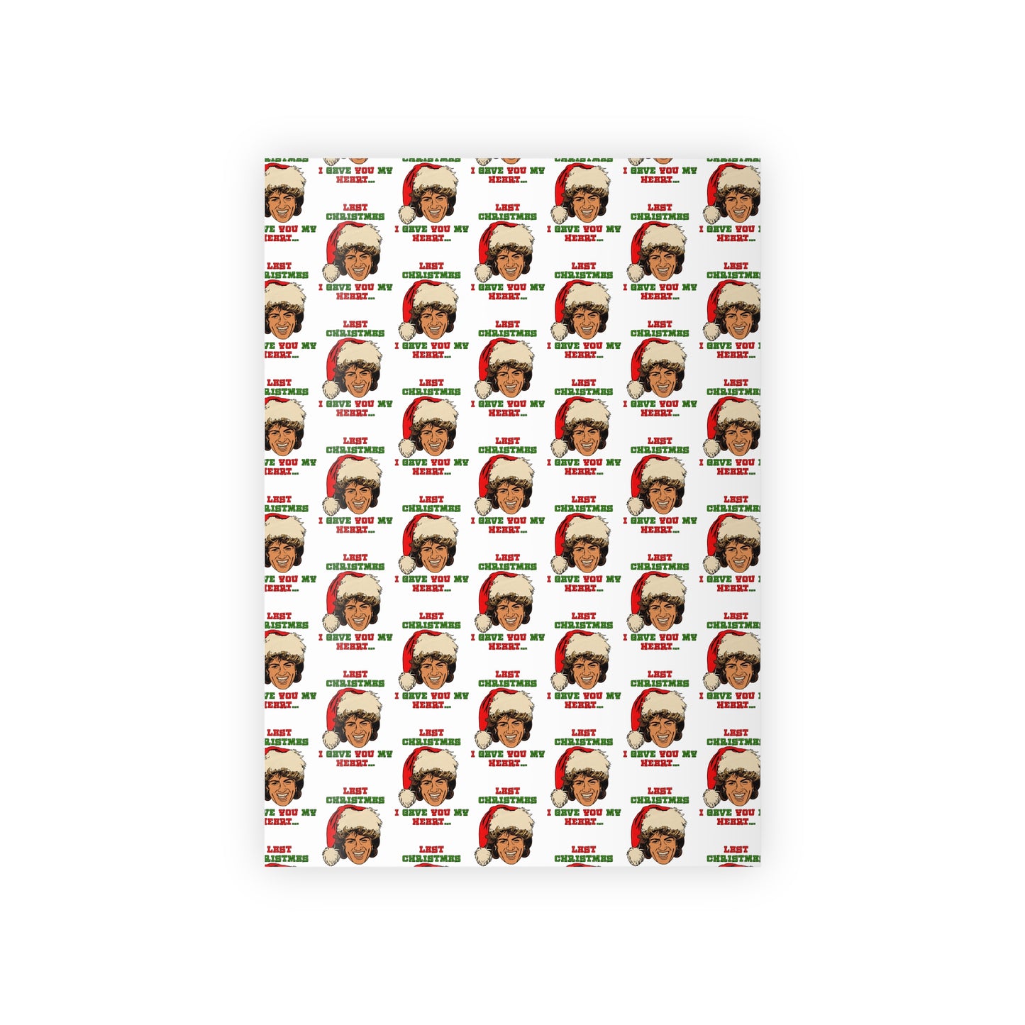 Last Christmas I Gave you my Heart - Gift Wrapping Paper Rolls, 1pc