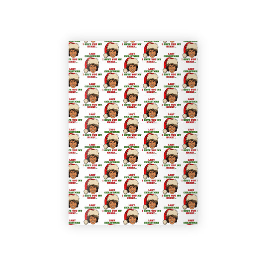 Last Christmas I Gave you my Heart - Gift Wrapping Paper Rolls, 1pc